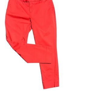 Banana Republic Women's Red Straight Leg Pants